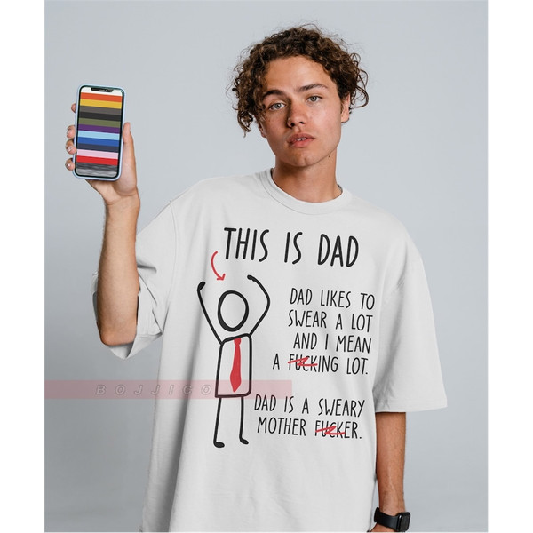 This Is Dad Tees, Funny Dad Shirt, Fathers Day Tshirt, Funny Fathers Day Gift, Best Dad T-Shirt, Gift for Dad. Funny Dad Shirt