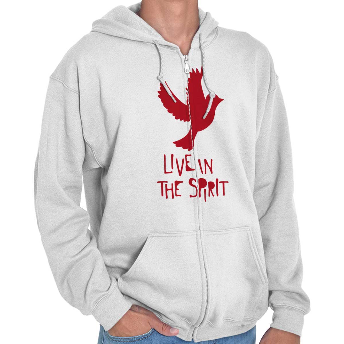 Live In Spirit Zip Hoodie