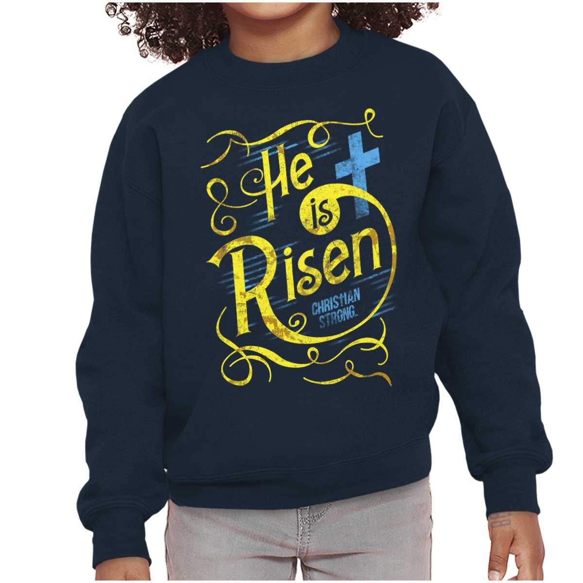 He Is Risen Youth Sweatshirt