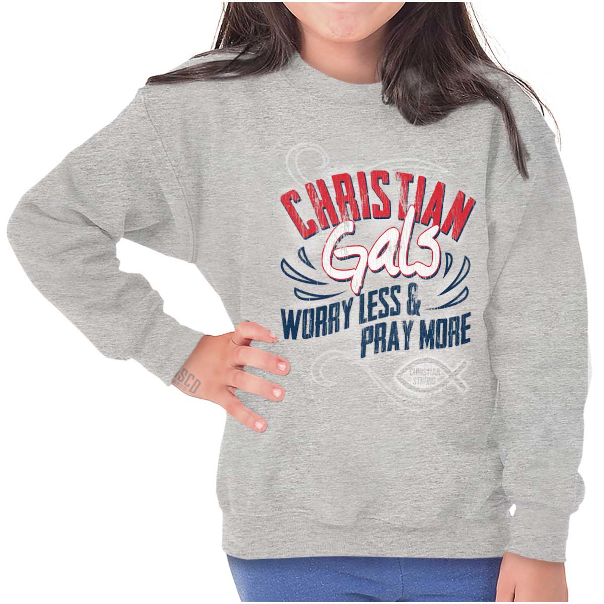 Christian Gals Youth Sweatshirt