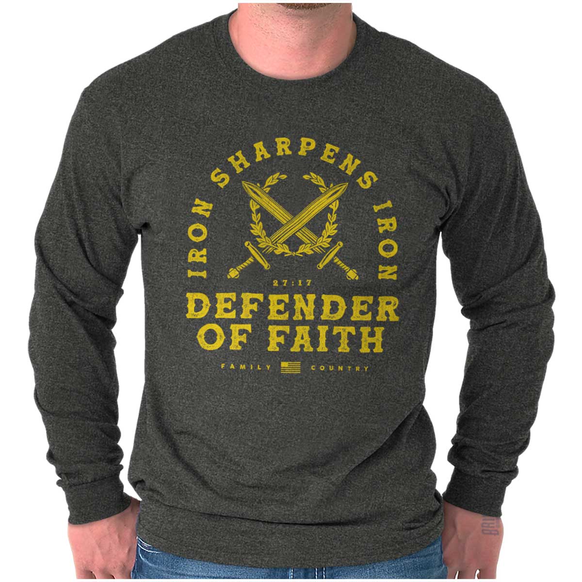 Iron Sharpens Iron Long Sleeve T Shirt