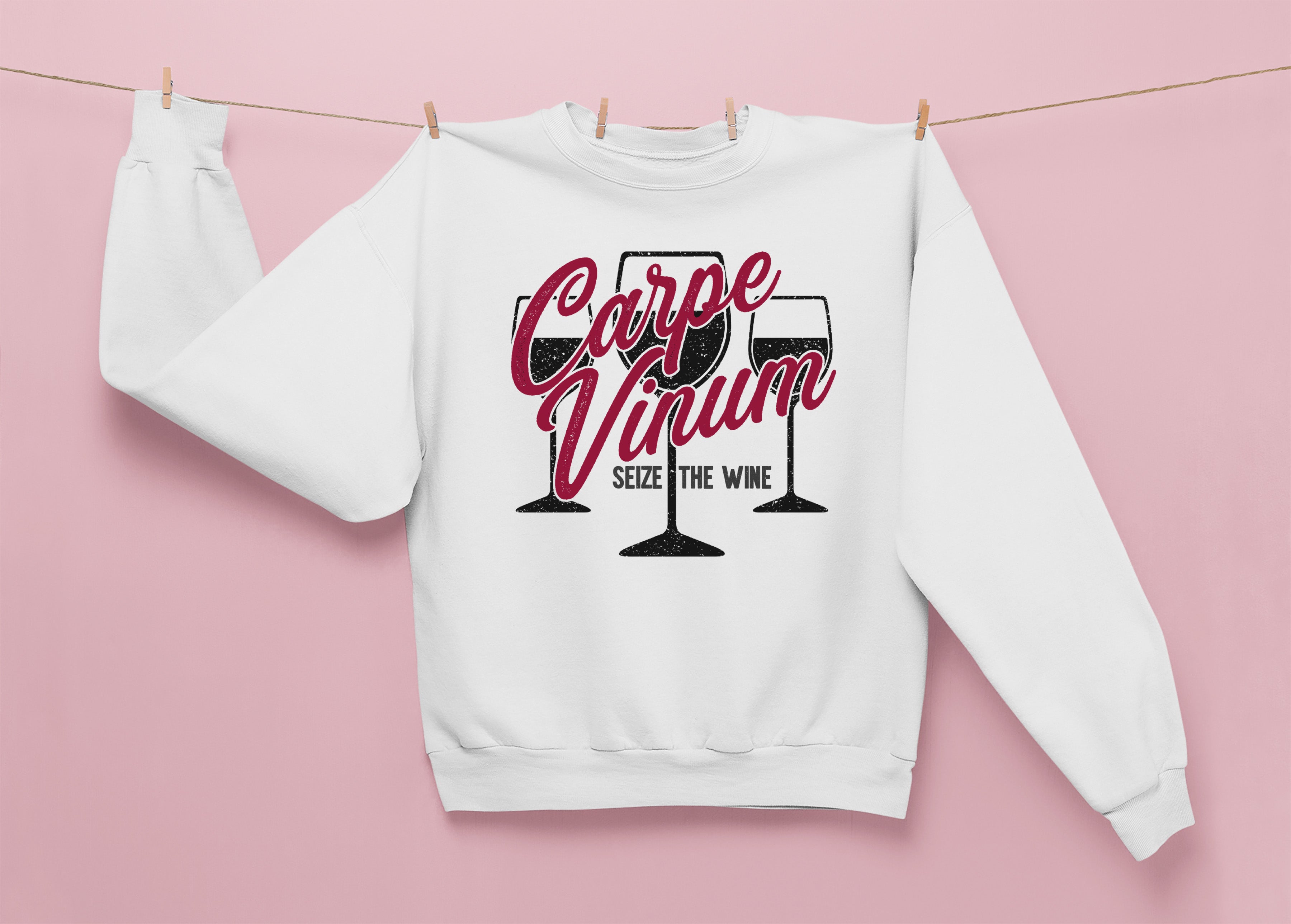 Carpe Vinum Sweatshirt