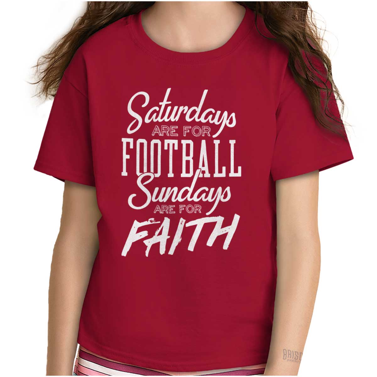 Weekend Football & Faith Youth T Shirt