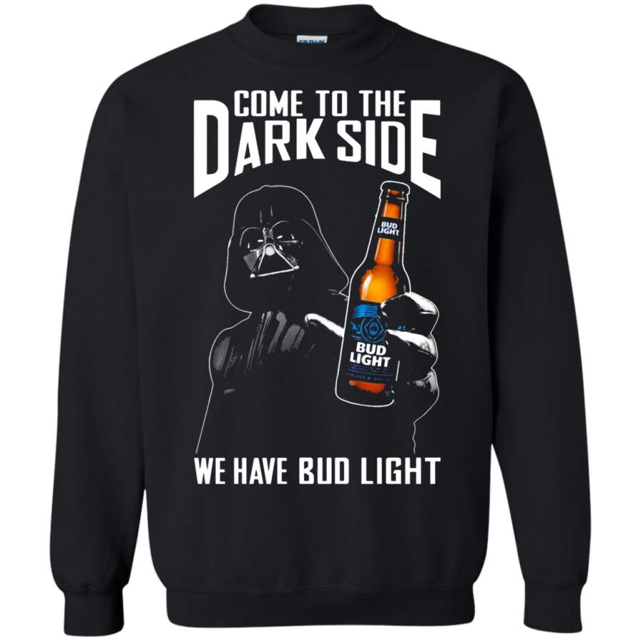 AGR Darth Vader Come To The Dark Side We Have Bud Light Beer Sweatshirt