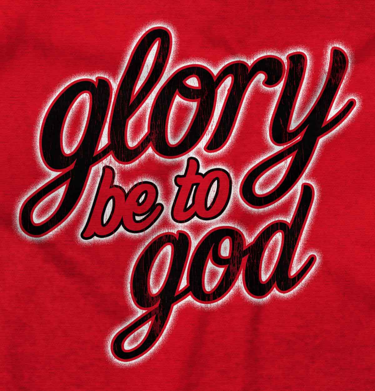 Glory Be To God Youth Zip Hoodie