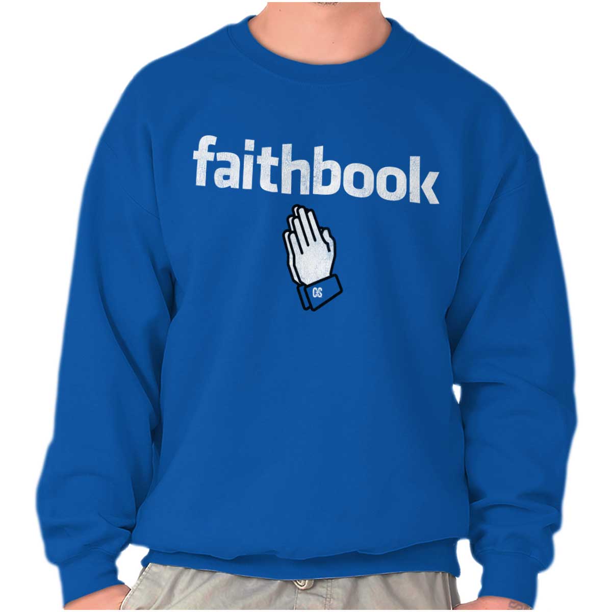 Faithbook Christian Crewneck Sweatshirt