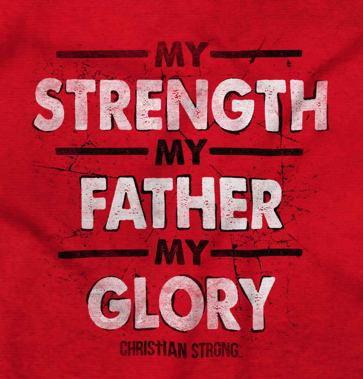 Strength Father Glory Youth Hoodie