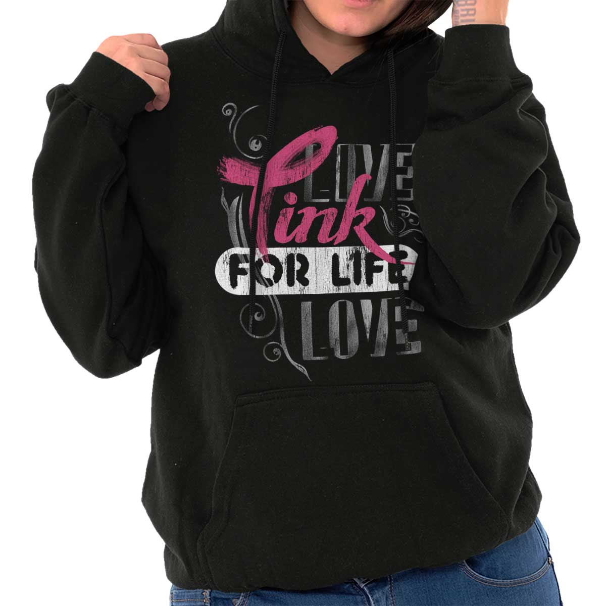 Pink For Life Hoodie