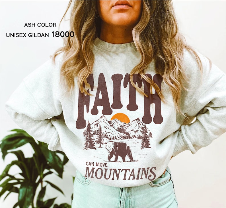 Christian Sweatshirt Christian Crewneck Christian Streetwear Christian Apparel Faith Sweatshirt Aesthetic Clothing Christian