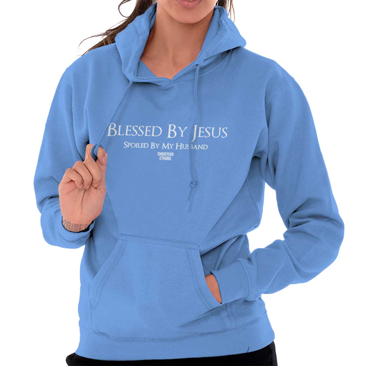 Spoiled By Jesus Christian T Shirt Jesus Cross Novelty Gift Hoodie Sweatshirt