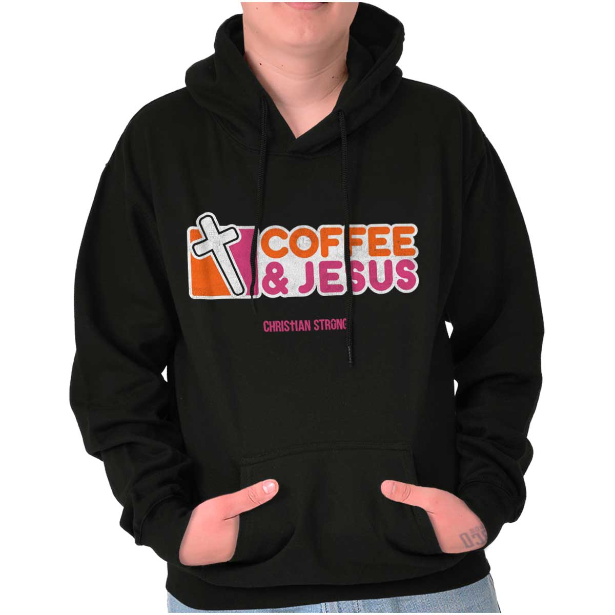 Coffee And Jesus Donuts Hoodie