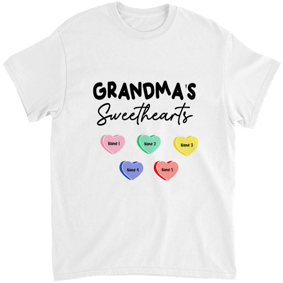 Mother Day – Grandma’s Sweethearts T-Shirt, Happy Mother’s Day Shirt, Mom Gift, Mother’s Day Gift, Mom Shirt, Gift for Mother’s Day – Personalized Shirt