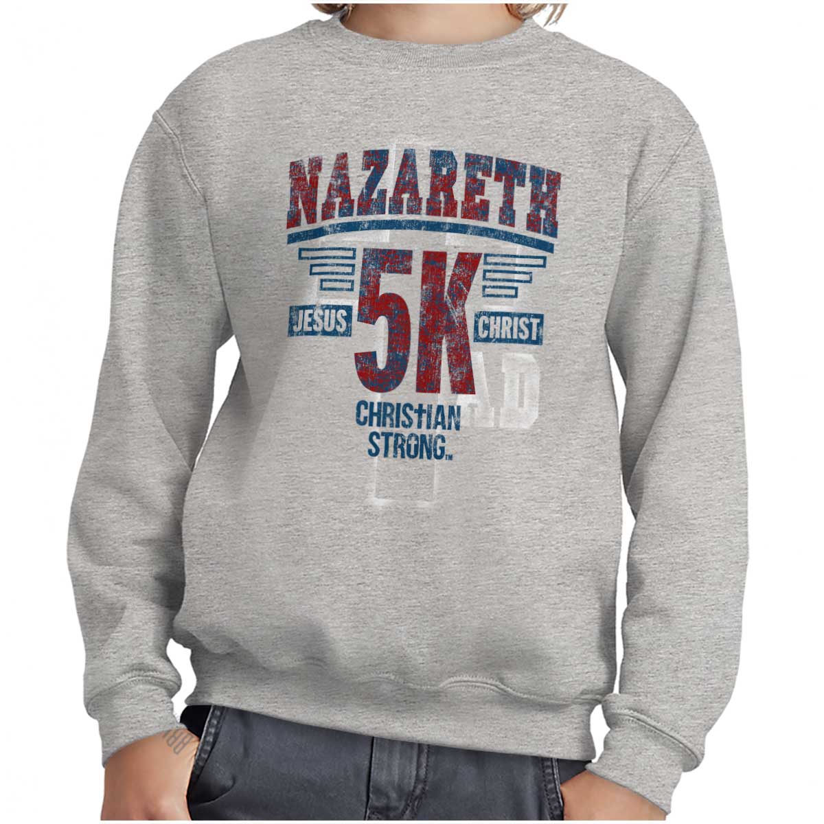 Nazareth 5K Christian Youth Sweatshirt