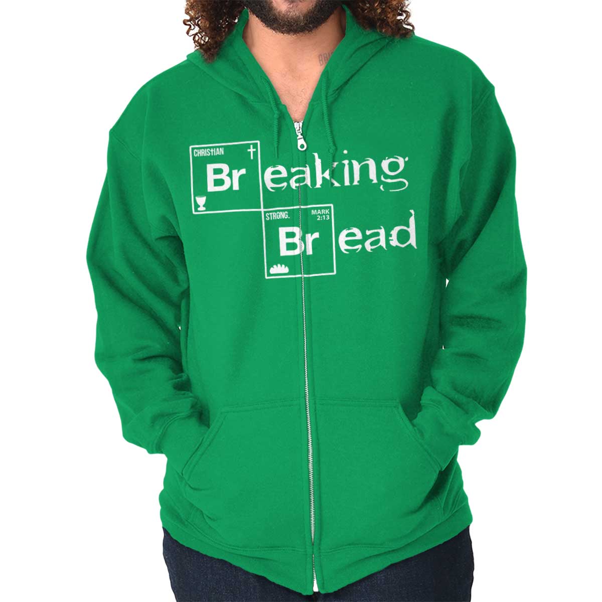 Breaking Bread Zip Hoodie