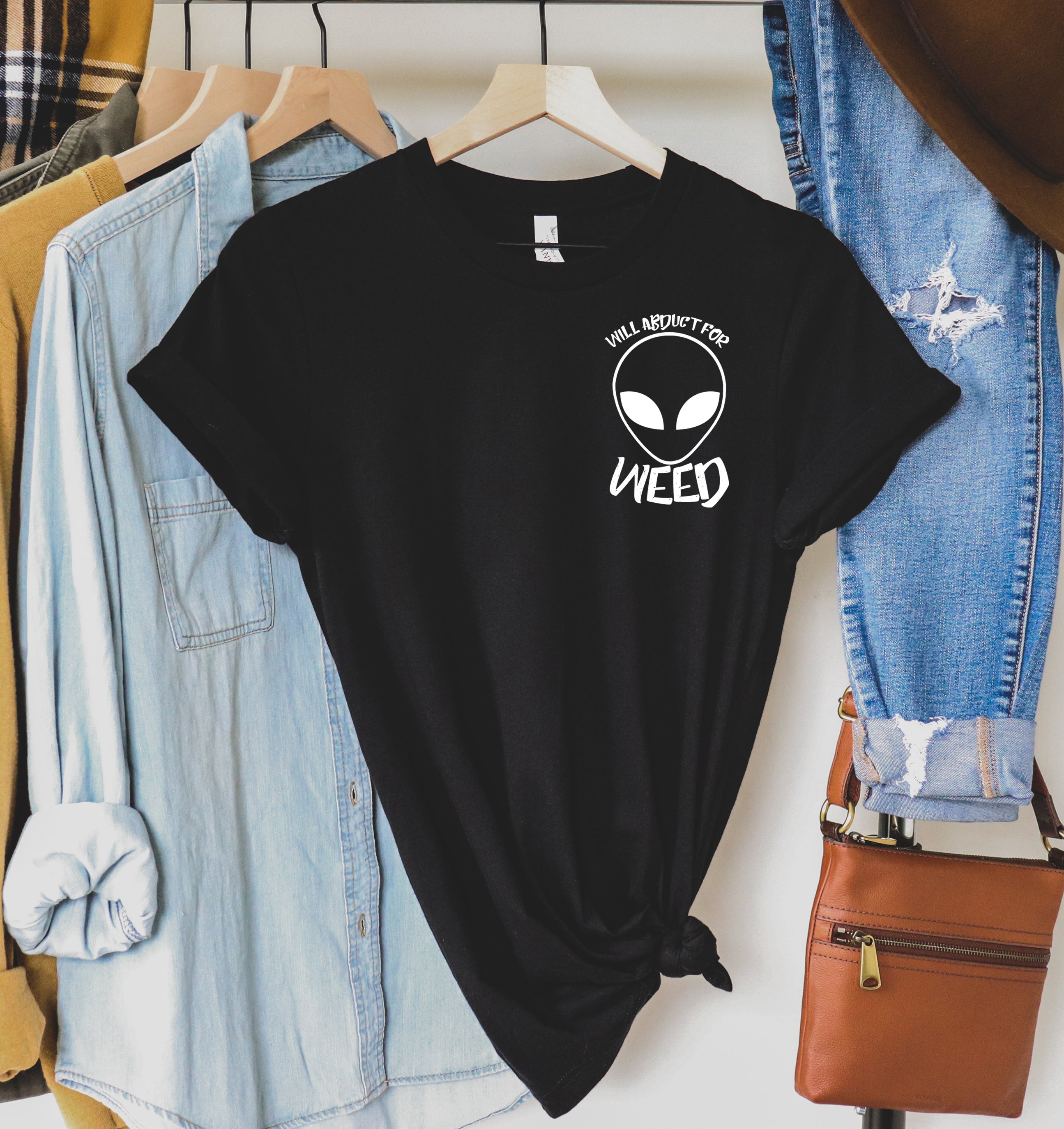 Will Abduct For Weed Shirt