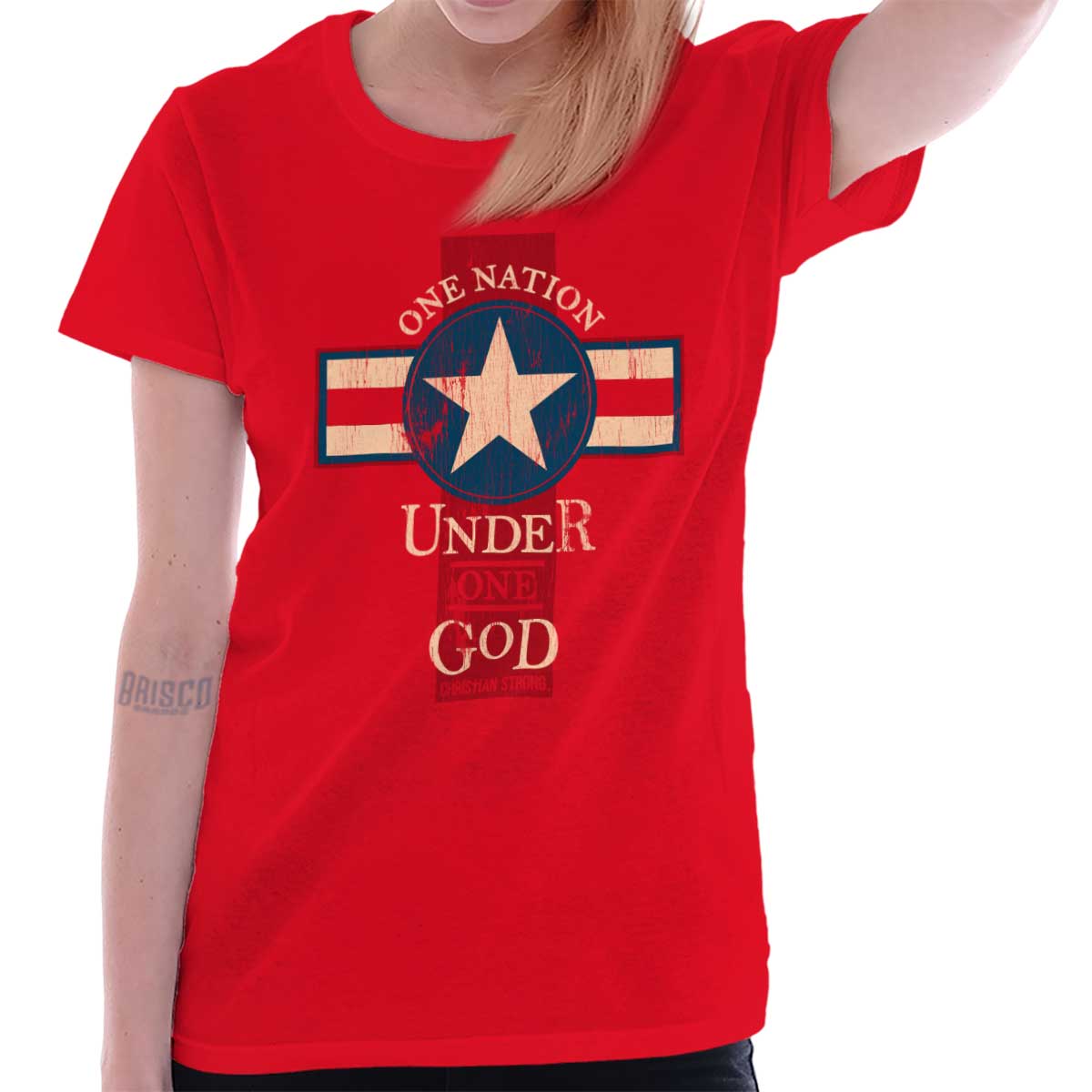 Under God Ladies T Shirt