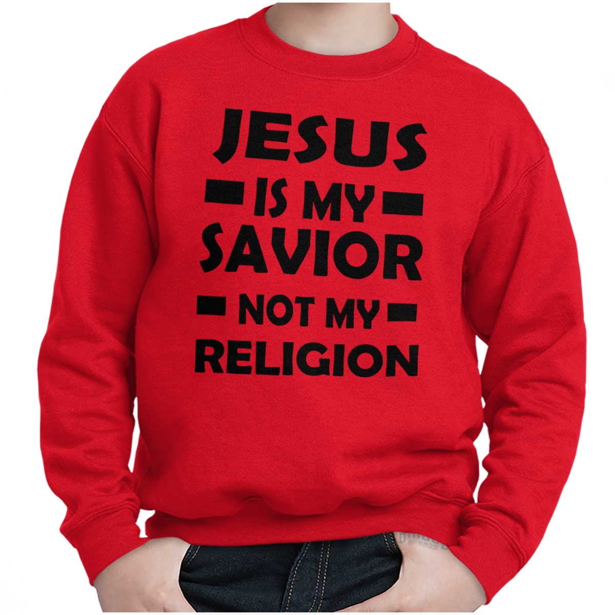 Jesus Is My Savior Youth Sweatshirt