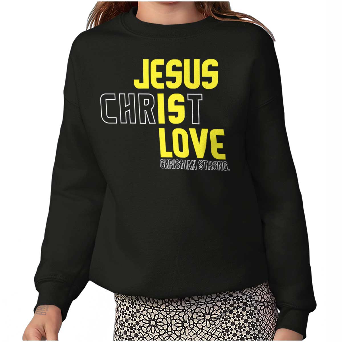 Jesus Christ Is Love Youth Sweatshirt