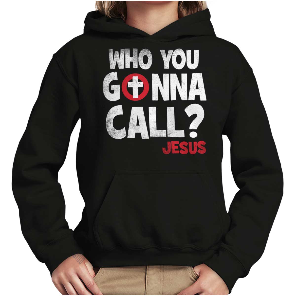 Who You Gonna Call Youth Hoodie