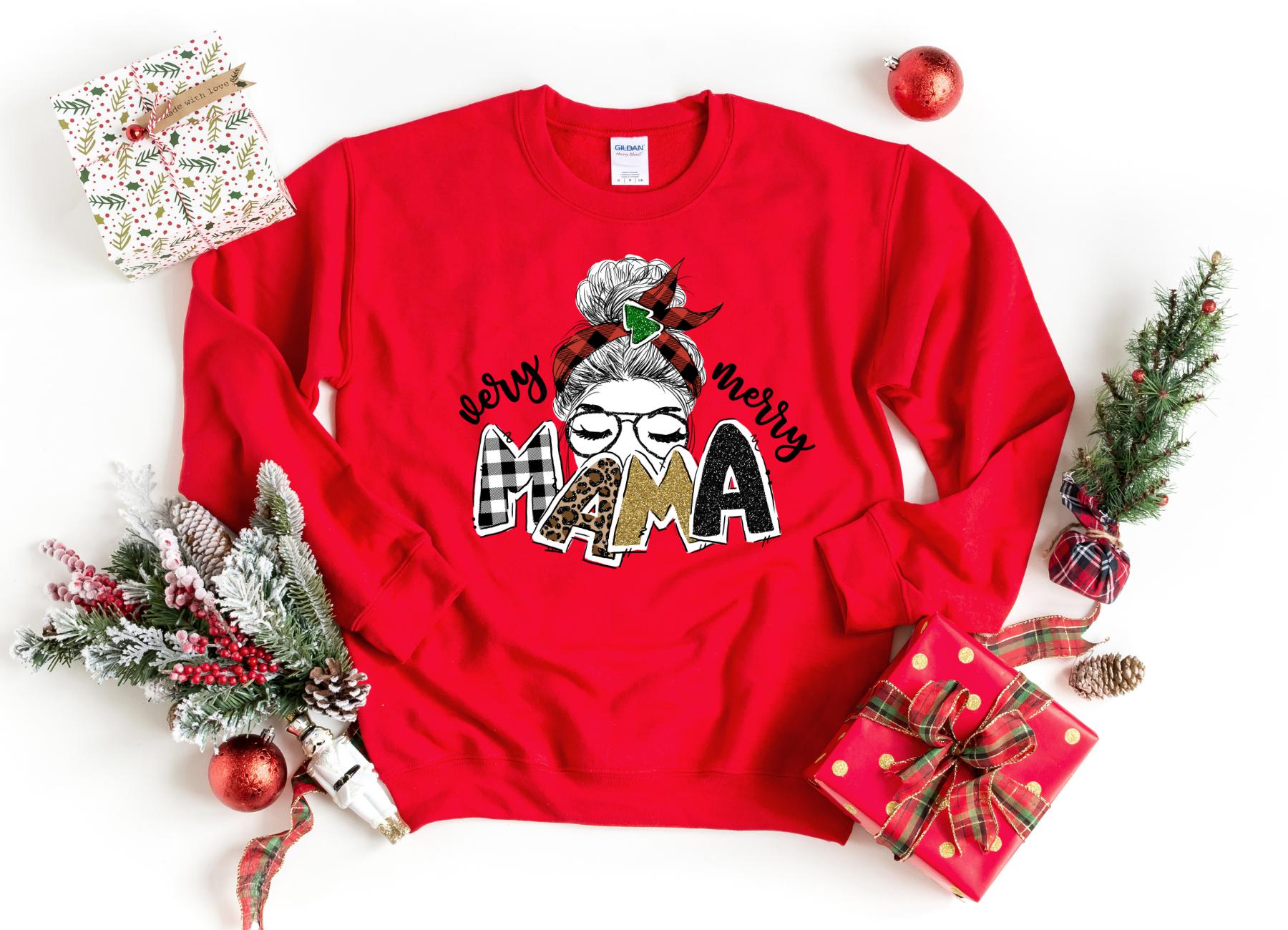 Verry Merry Mama Sweatshirt