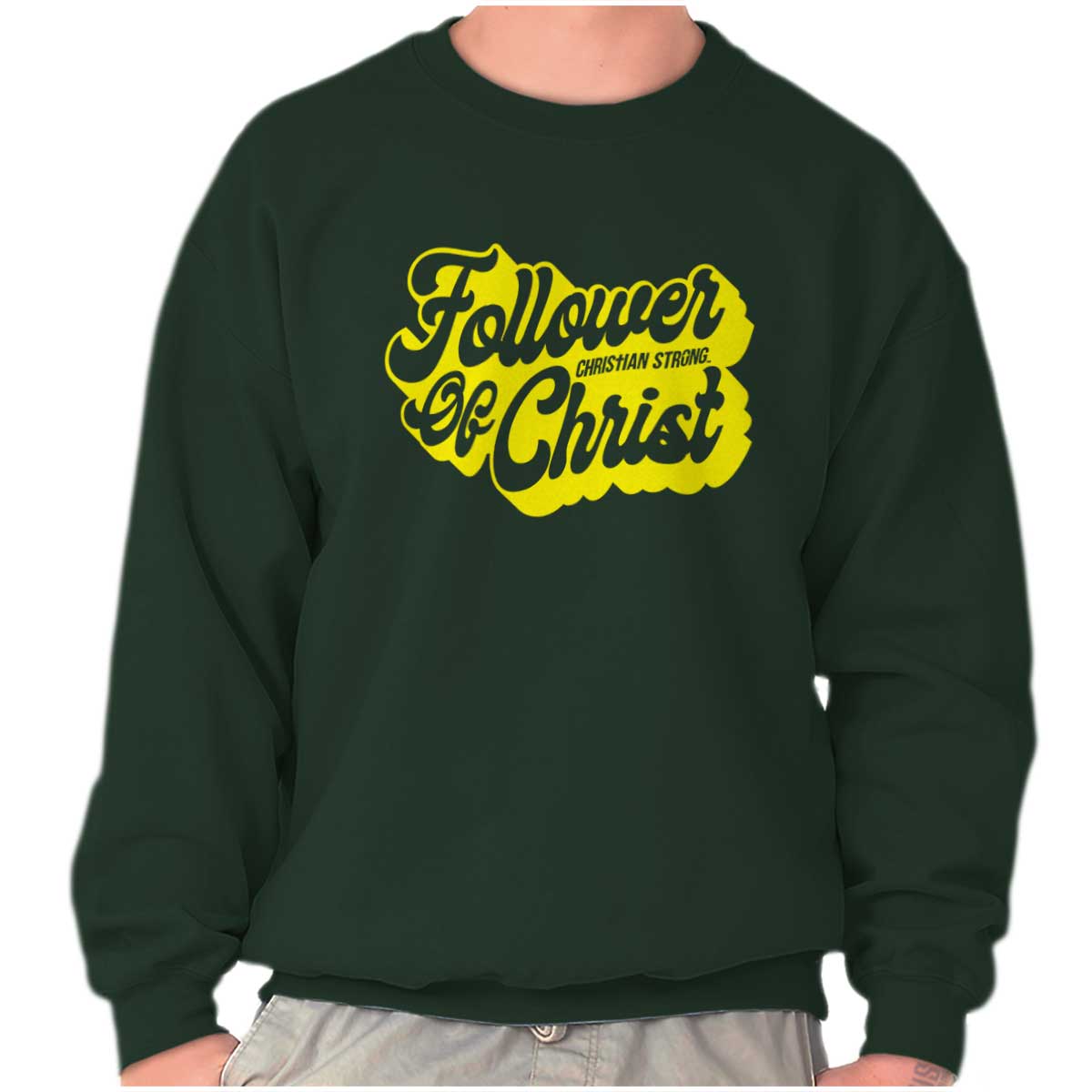 Follower Of Christ Crewneck Sweatshirt