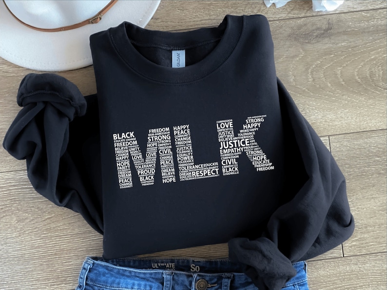 Black History Month,African American Sweatshirt,Dream Like King, Martin Luther King Sweatshirt,African American Shirt