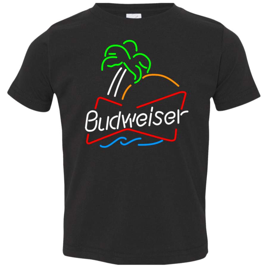 AGR Budweiser Neon Light Toddler Jersey T-Shirt