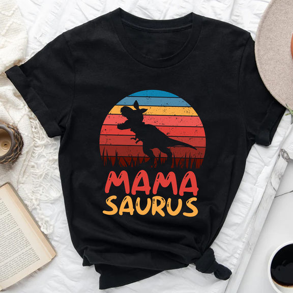 Mother’s Day – Dinosaur Mom Shirt, Mamasaurus Shirt, Funny Mom Shirt, Gift For Mom Birthday – Personalized Shirt