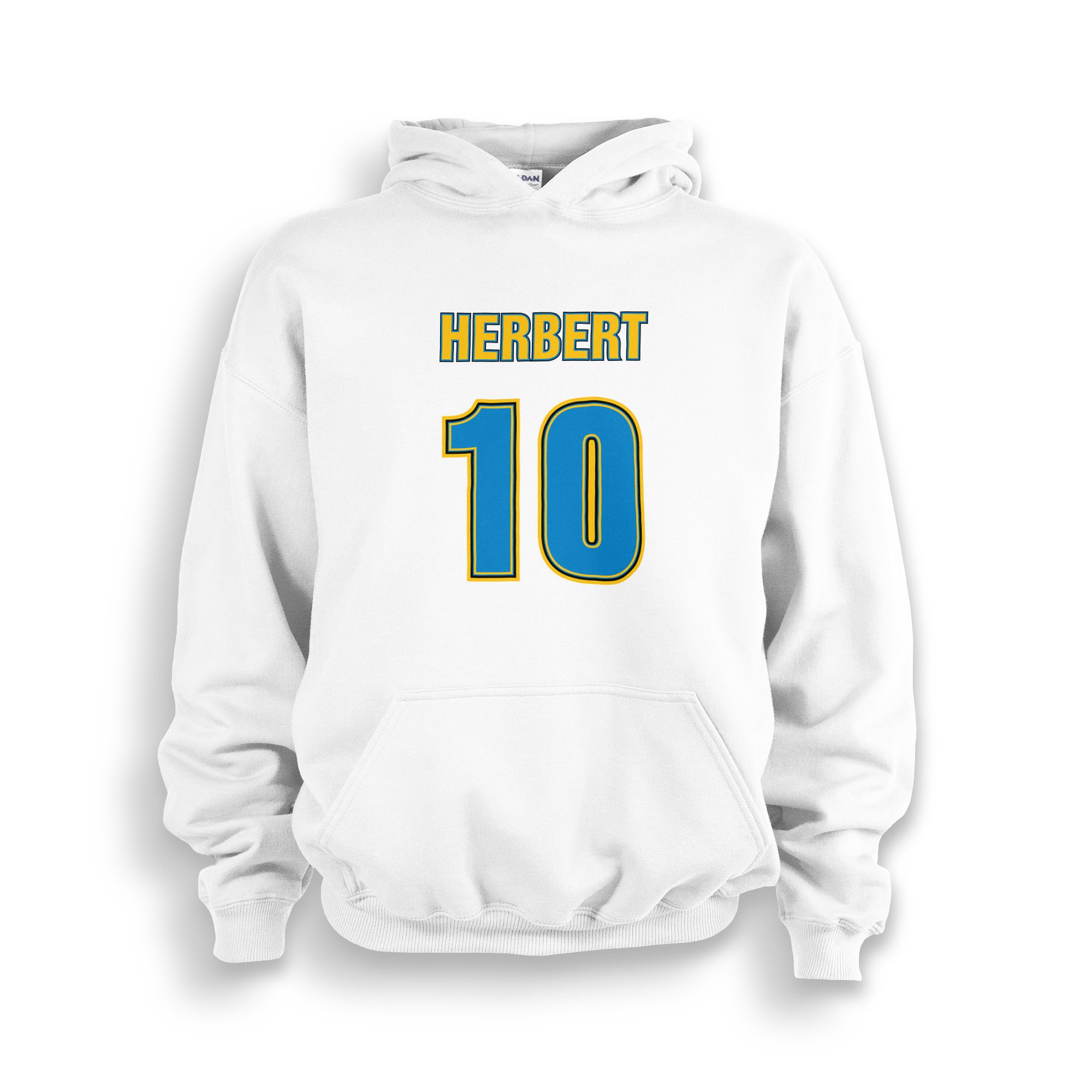 Herbert Youth Hoodie | Chargers | Los Angeles | Justin | Made To Order With Love