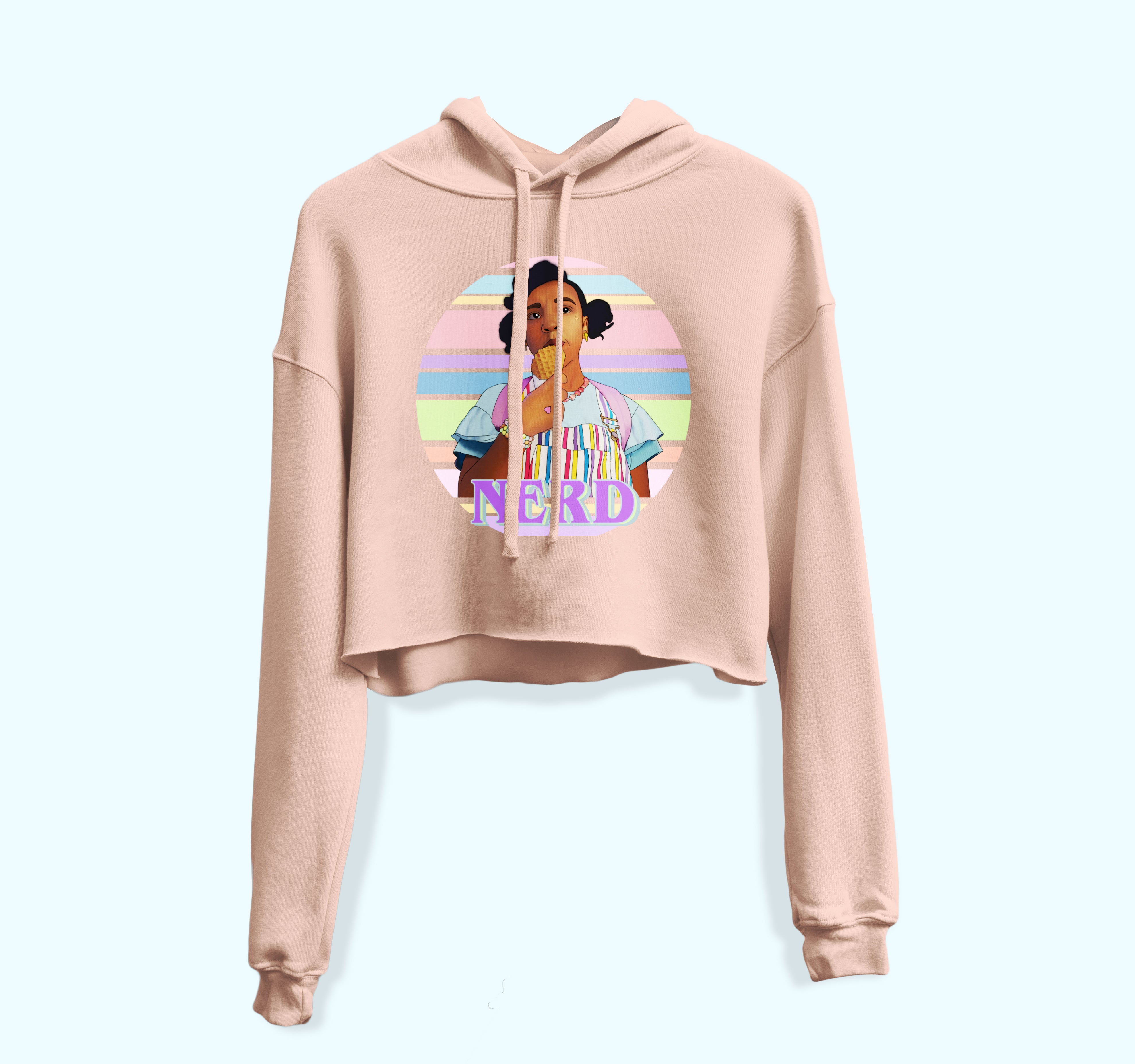 Nerd Crop Hoodie