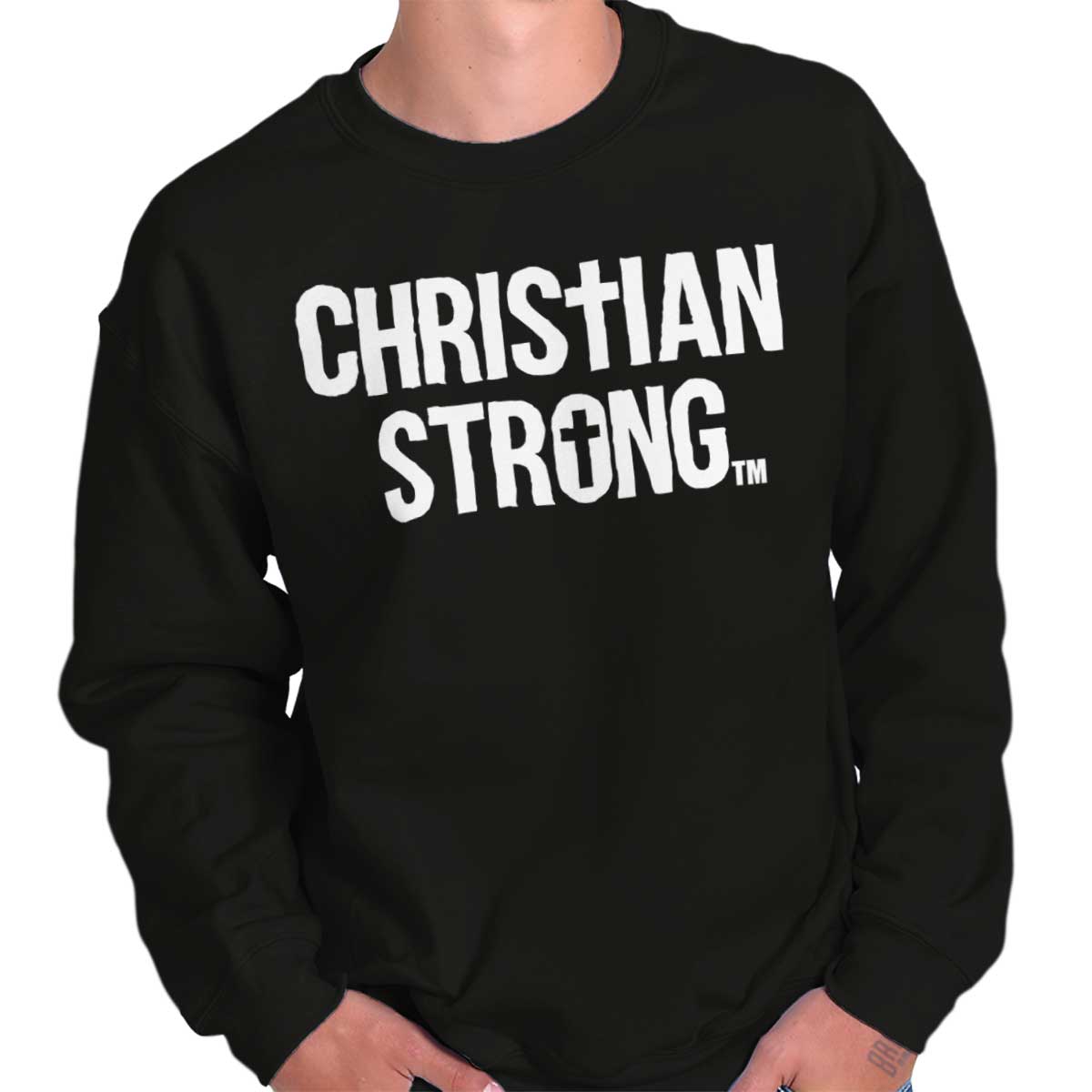 Christian Strong Crewneck Sweatshirt