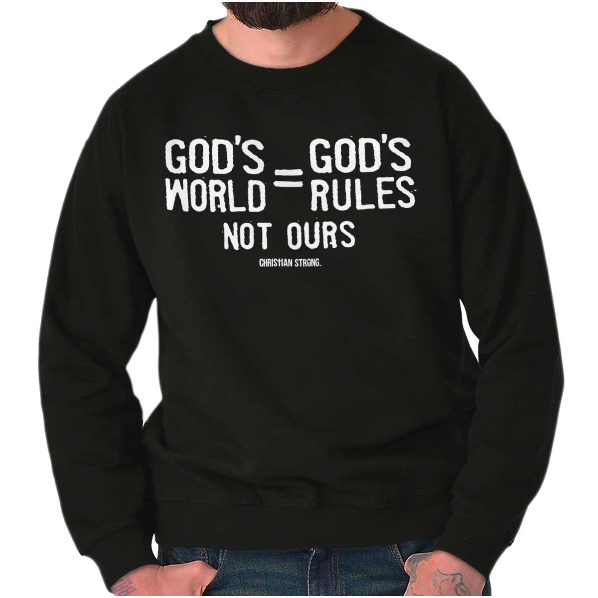 God’S World Crewneck Sweatshirt