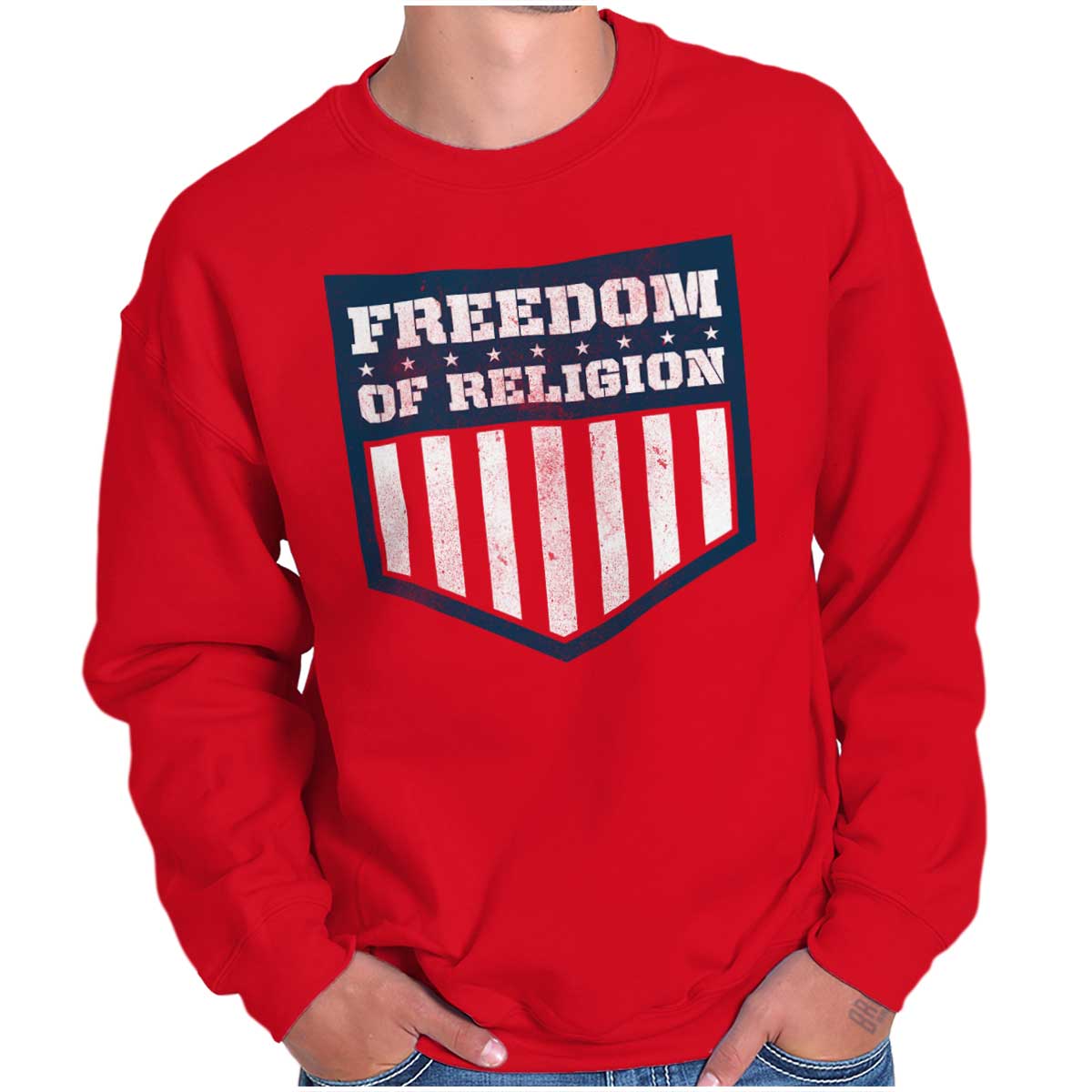 Freedom Of Religion Crewneck Sweatshirt