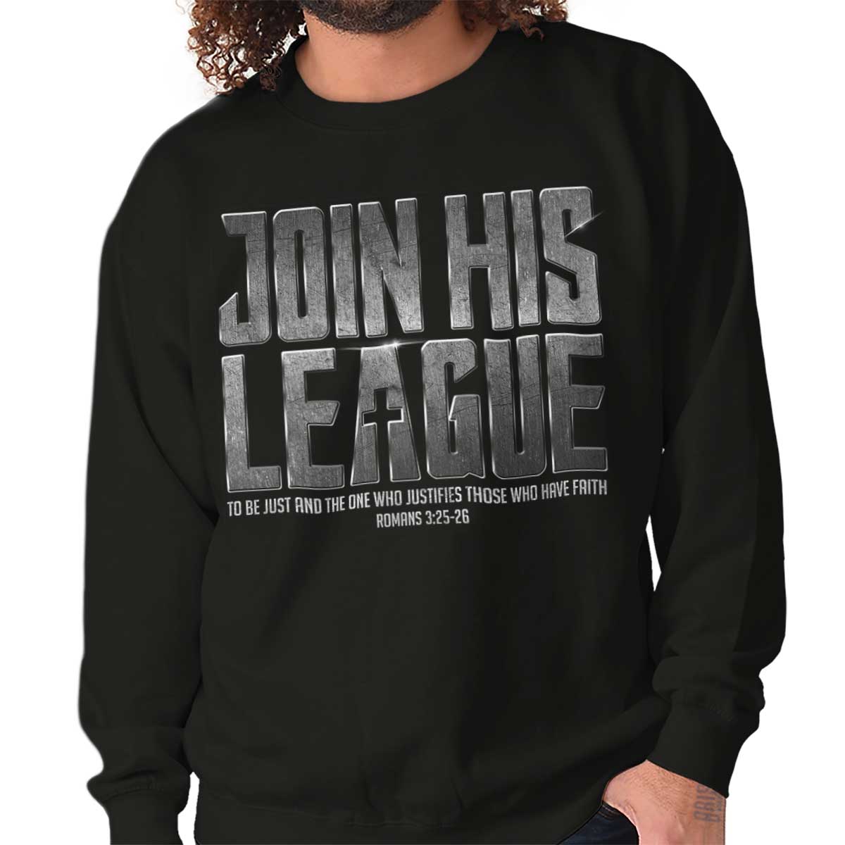 Join His League Crewneck Sweatshirt