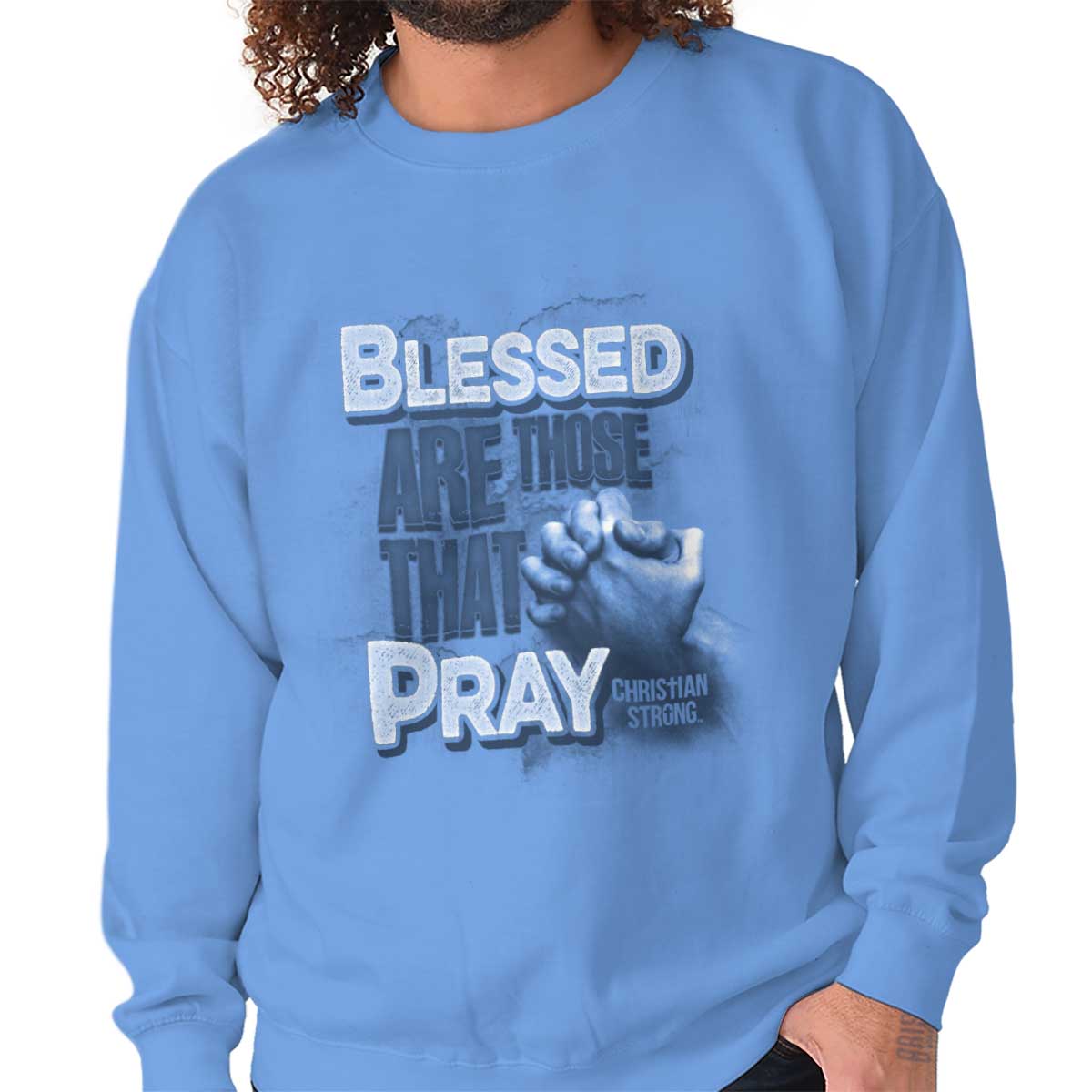 Blessed Pray Crewneck Sweatshirt