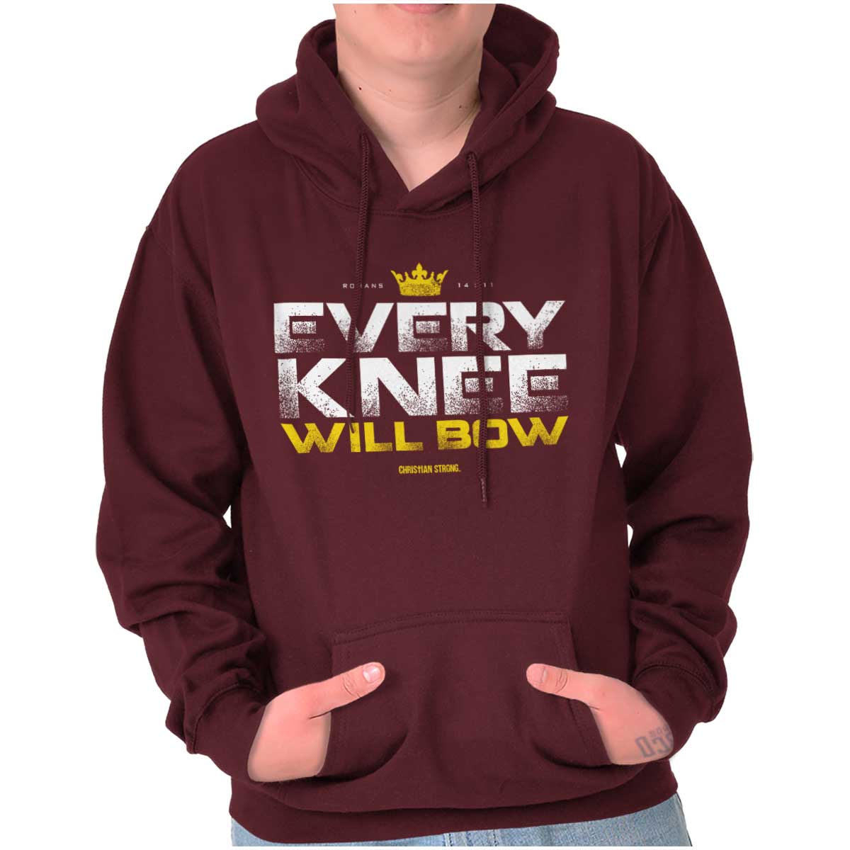 Every Knee Will Bow Crown Hoodie