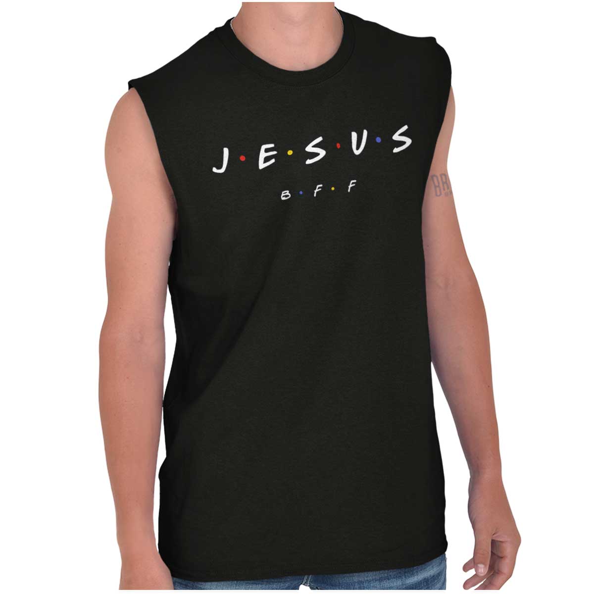 Jesus Christ Bff Sleeveless T Shirt