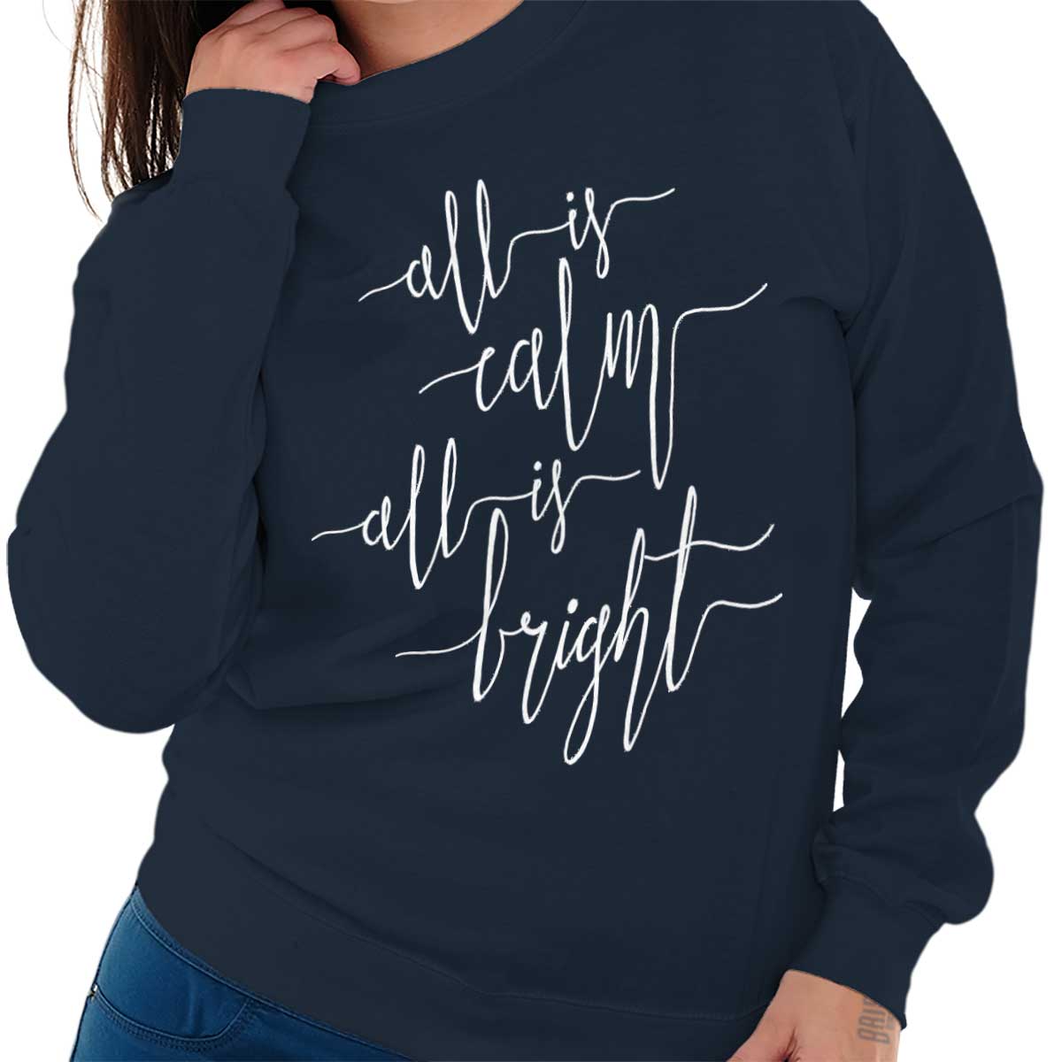 All Is Bright Crewneck Sweatshirt