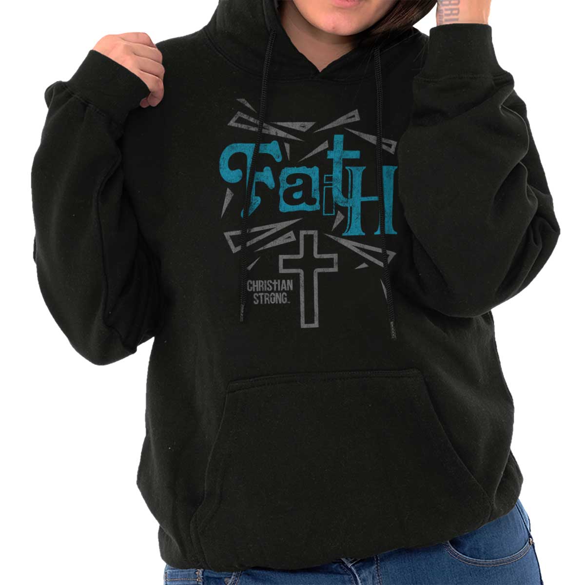 Faith And Cross Hoodie