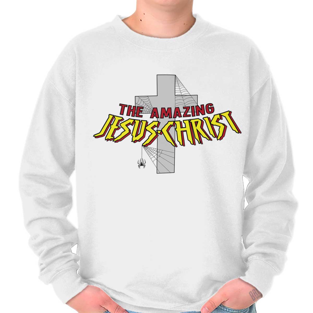 Amazing Jesus Christ Crewneck Sweatshirt