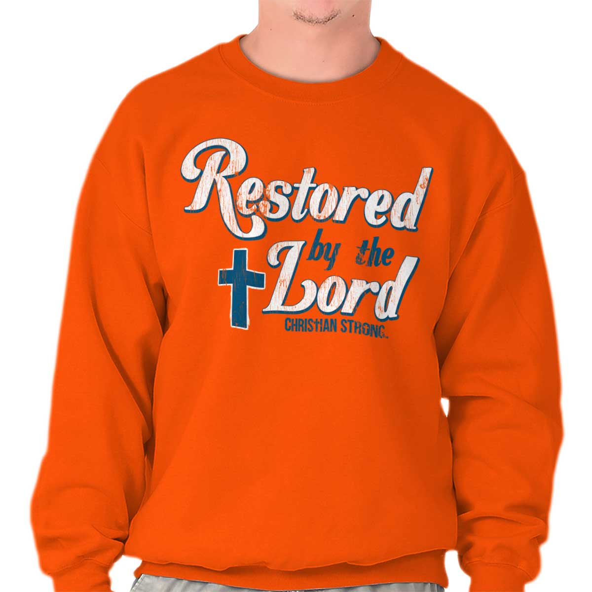 Restored By Lord Jes Crewneck Sweatshirt