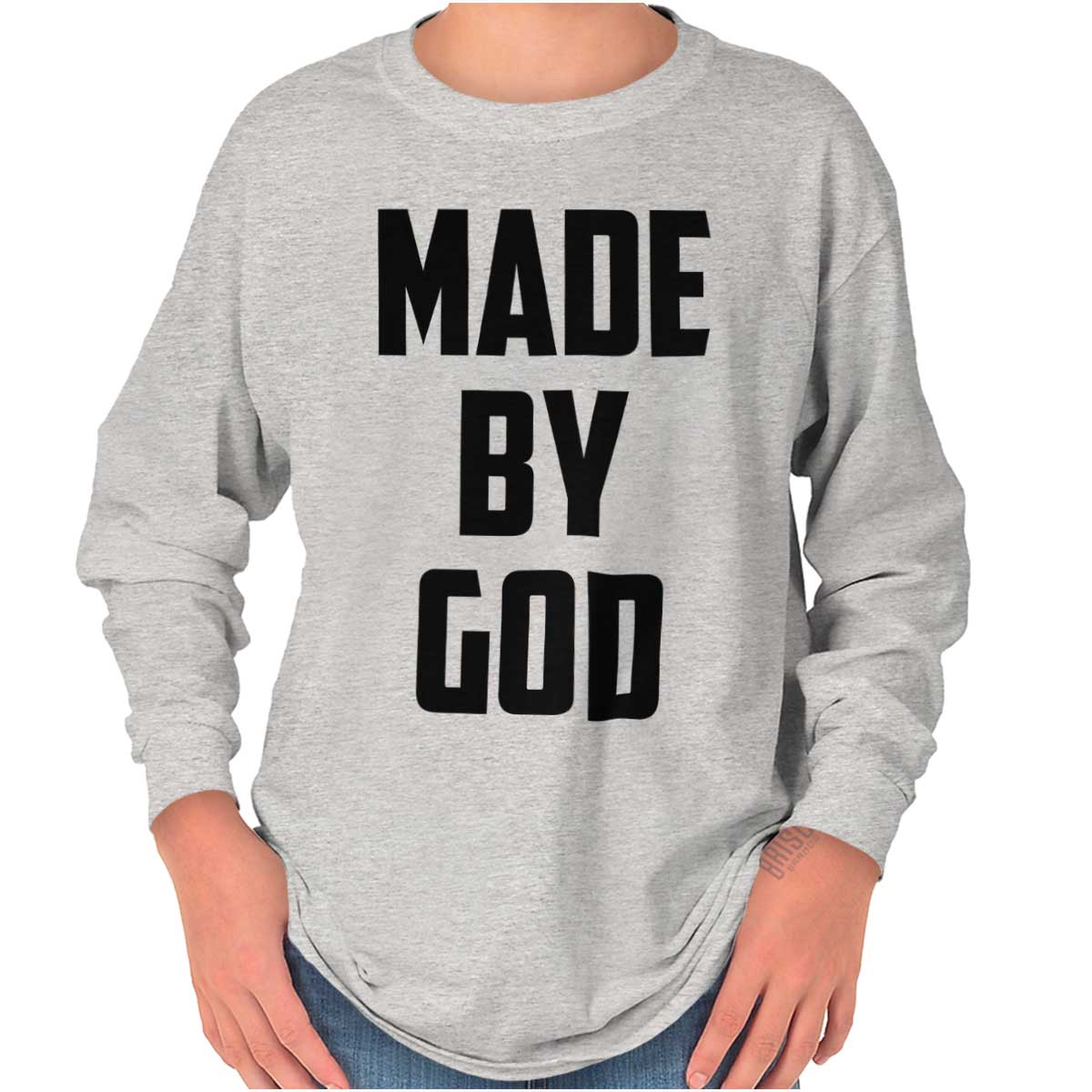 Made By Lord God Youth Long Sleeve T Shirt