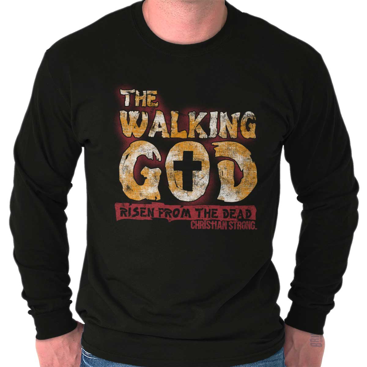 The Walking God Long Sleeve T Shirt