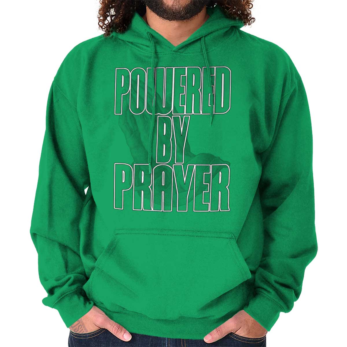 Powered By Prayer Hoodie