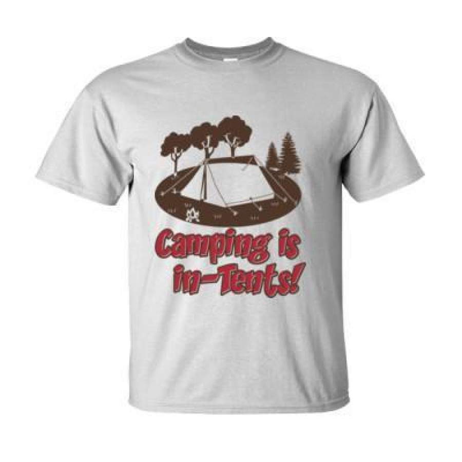 AGR Camping Is In Tents – Ultra-Cotton T-Shirt