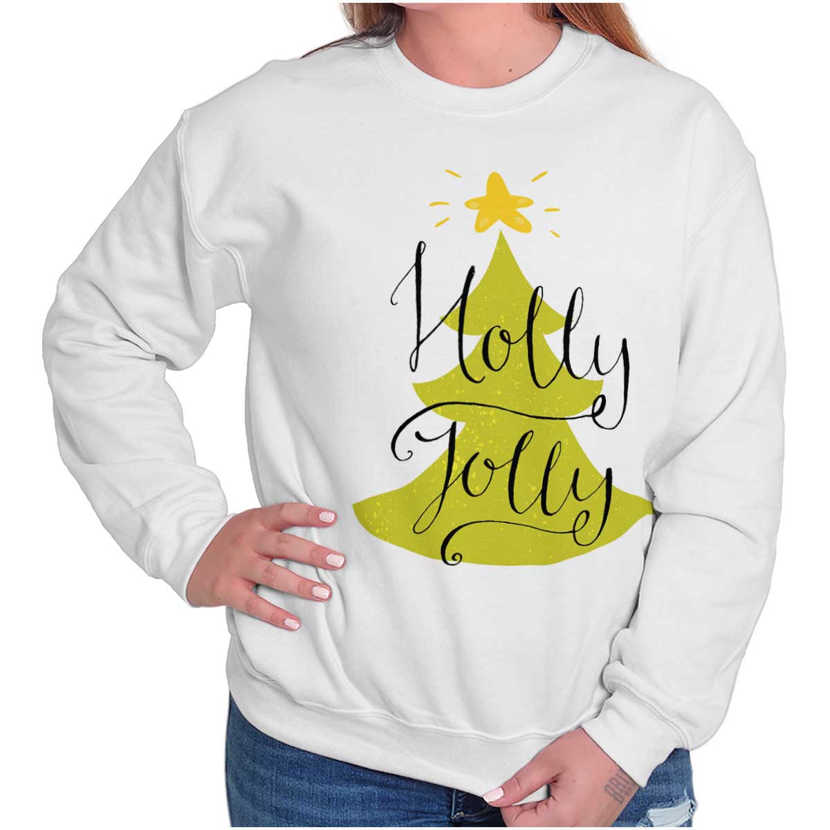 Holly Jolly Crewneck Sweatshirt