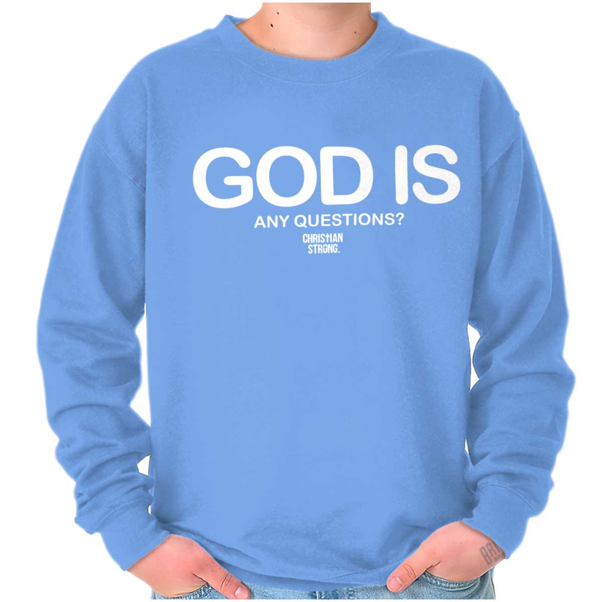 God Is Crewneck Sweatshirt