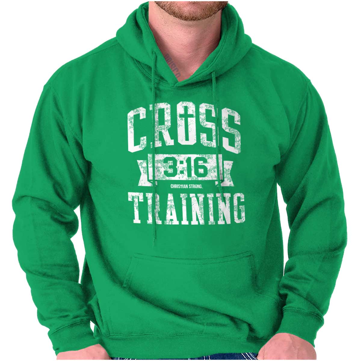 Cross Training Jesus Hoodie