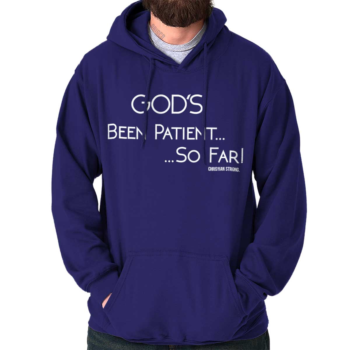 God’S Been Patient Christian T Shirt Jesus Cross Novelty Gift Hoodie Sweatshirt