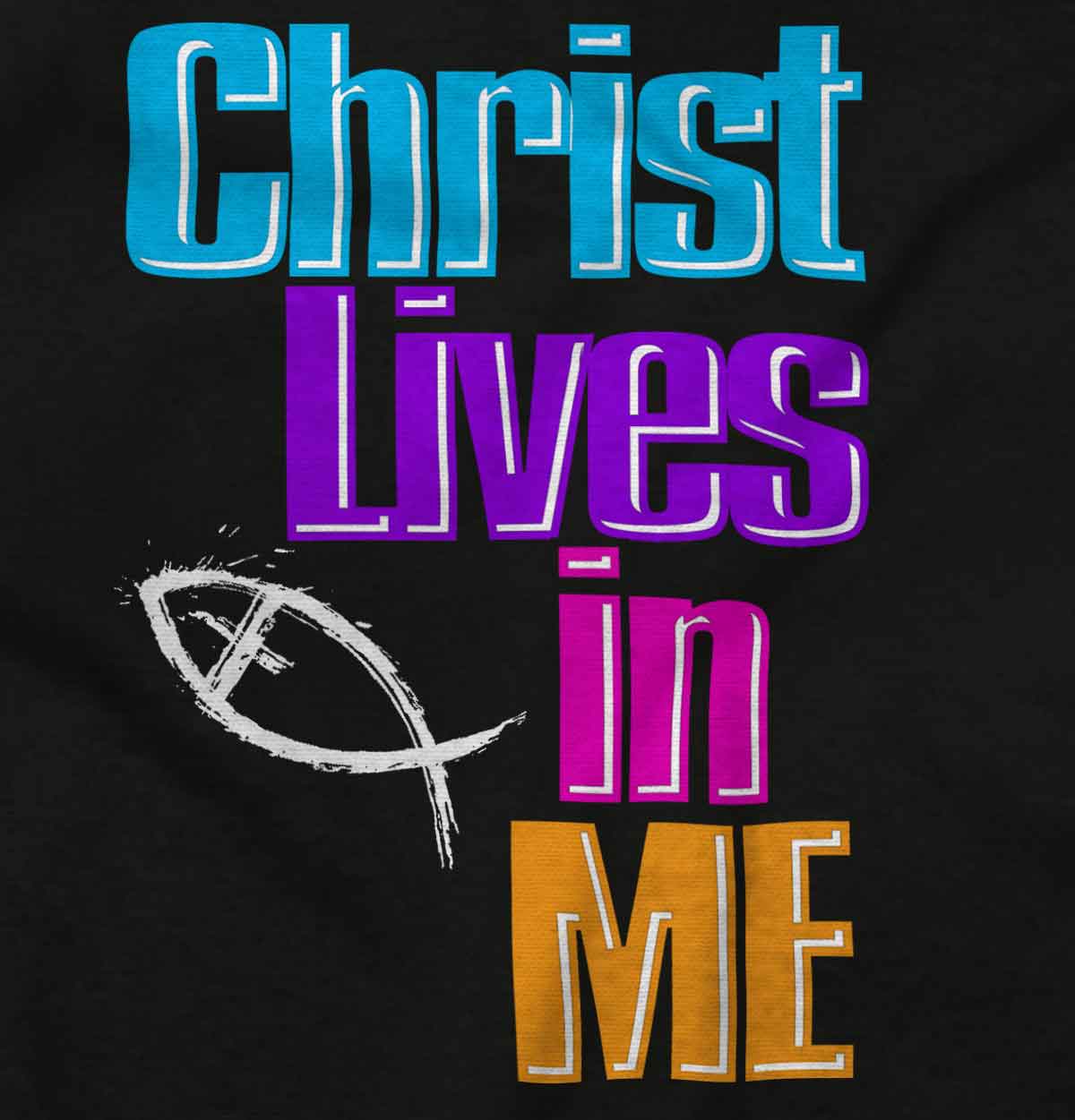 Christ Lives In Me Youth Hoodie